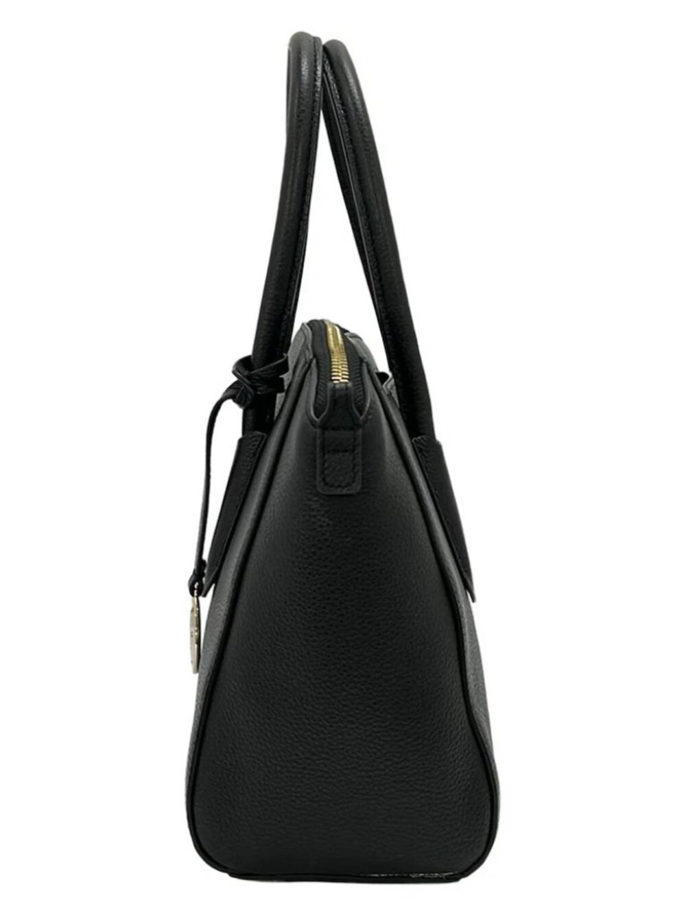 FURLA Black Leather Handbag - Picture 4 of 10